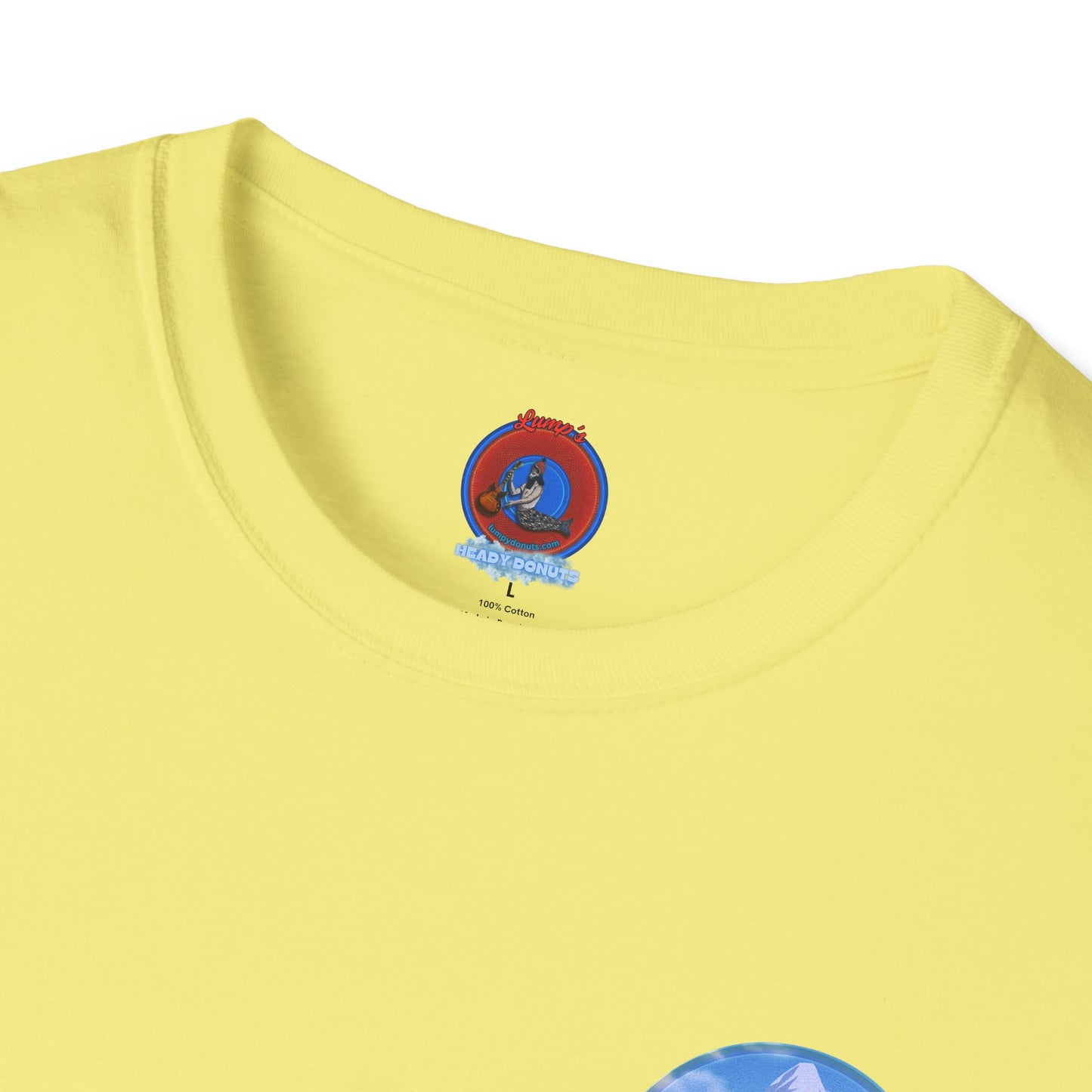 Classic Donut Tee - Unisex Soft-Style - "Mansions of South Park" - series 1.0 - variant 1 - picture donut