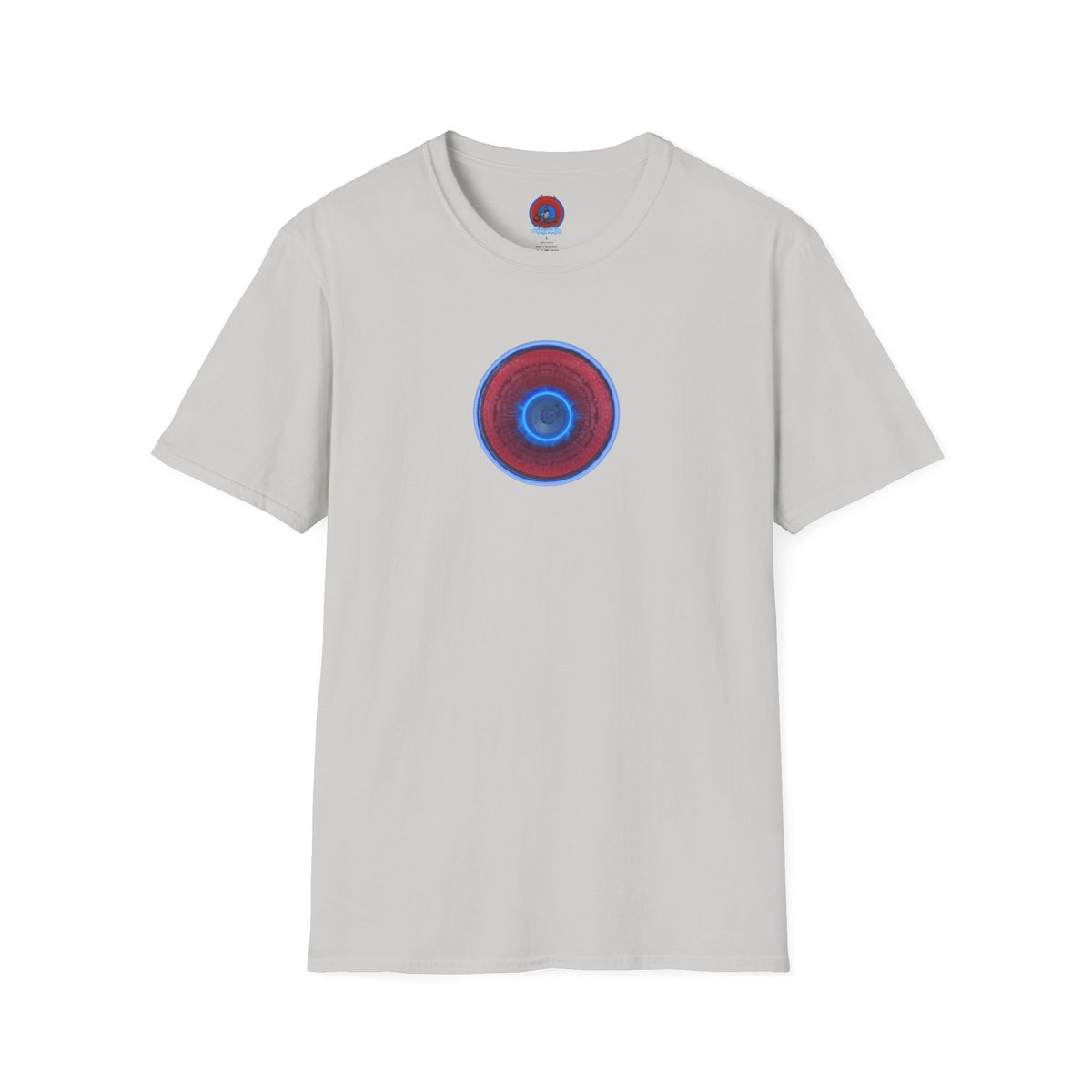 Classic Donut Tee - Unisex Soft-Style - "Homer's Pefect Donut" - series 1.0  - variant 3 - light blue edging