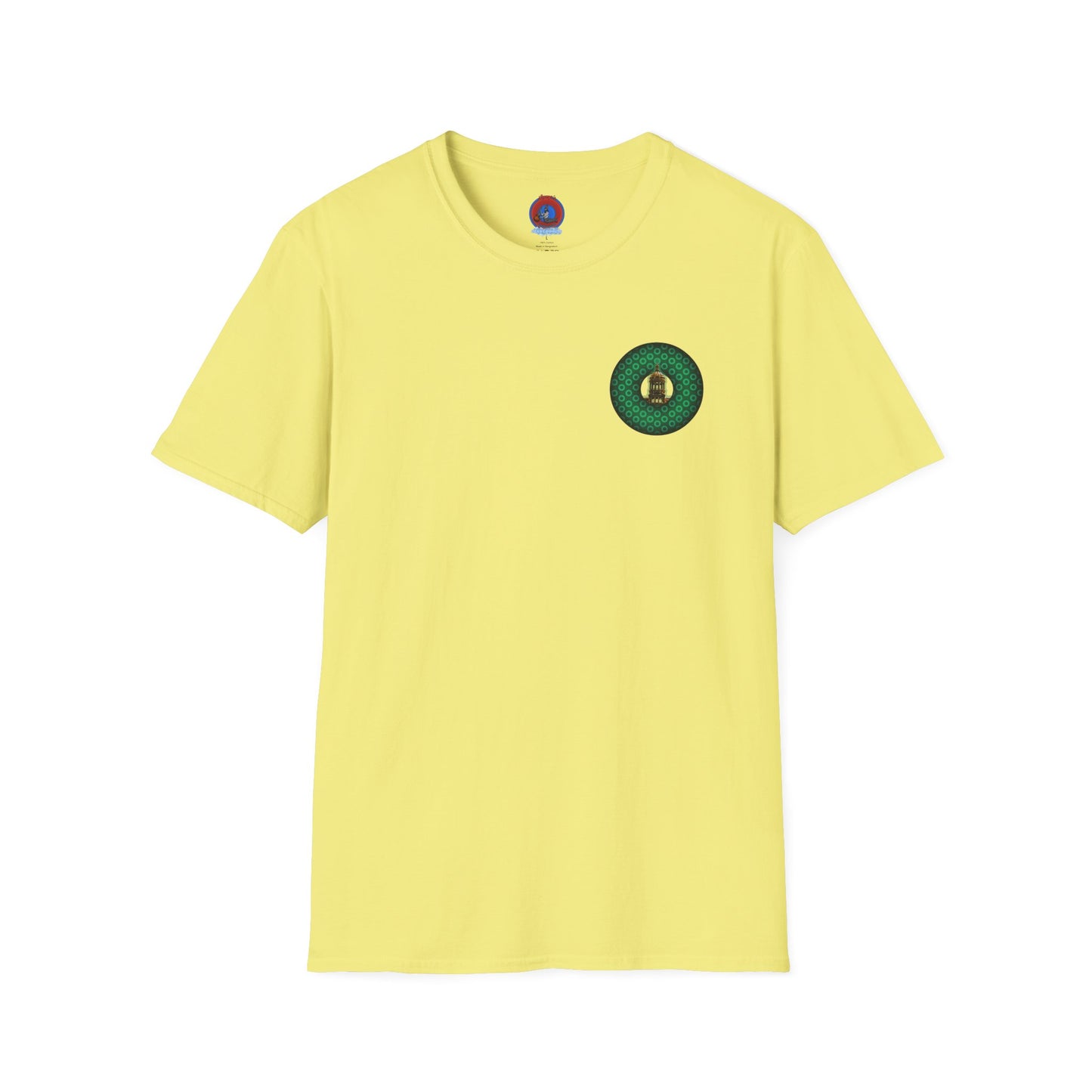 Classic Donut Tee - "Save Mondegreen City Hall Clock Tower" - paradox donut - series 1.0 - variant 2 - green donut