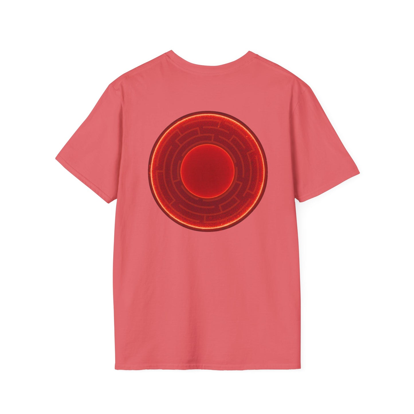 Classic Donut Tee - Unisex Soft-Style - "The Amazing Donut" - series 1.0 - variant 1 - red donut