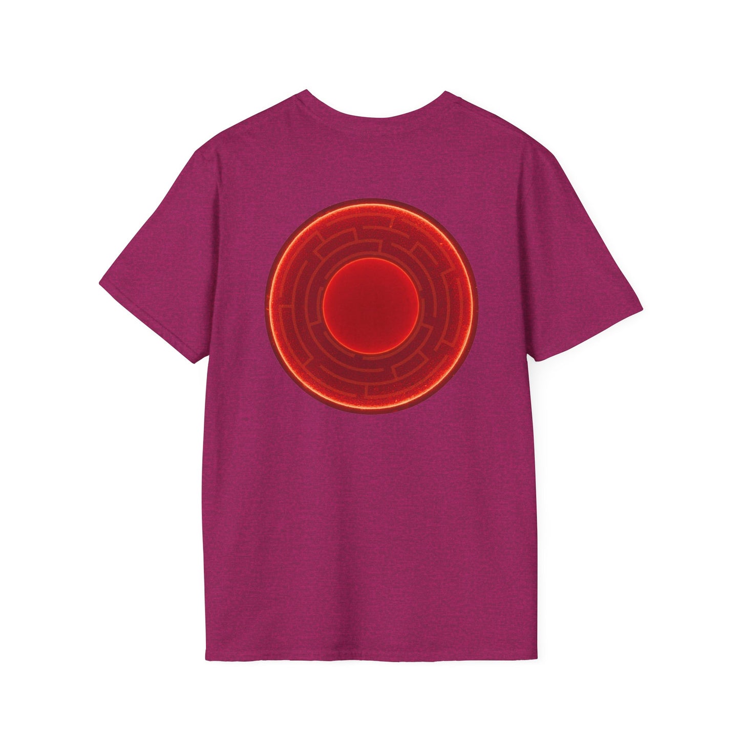 Classic Donut Tee - Unisex Soft-Style - "The Amazing Donut" - series 1.0 - variant 1 - red donut