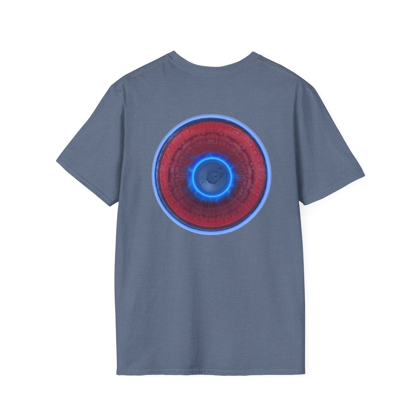 Classic Donut Tee - Unisex Soft-Style - "Homer's Pefect Donut" - series 1.0  - variant 3 - light blue edging