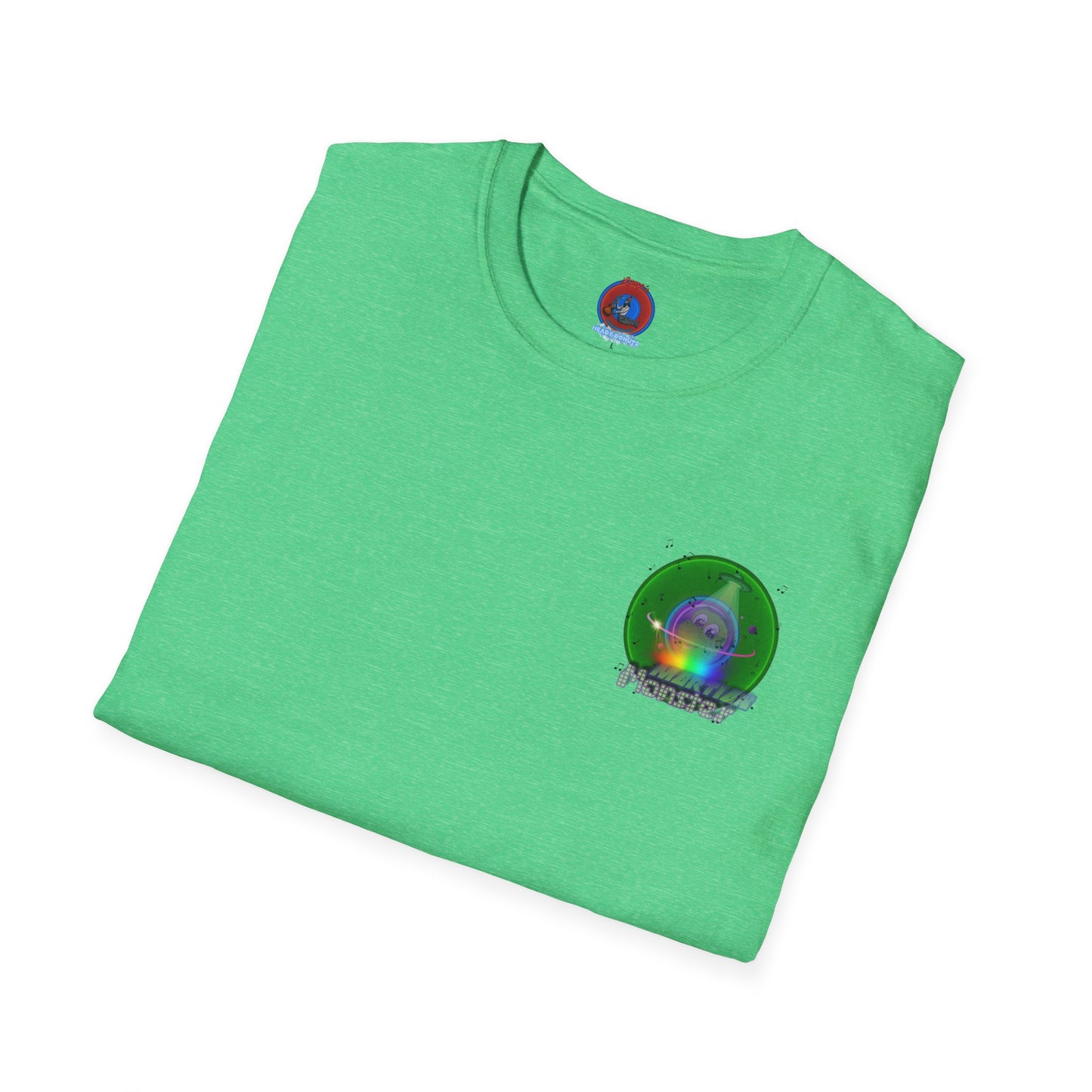 Classic Donut Tee - Unisex Soft-Style - "My Phavorite Martian" - green donut - series 1.0