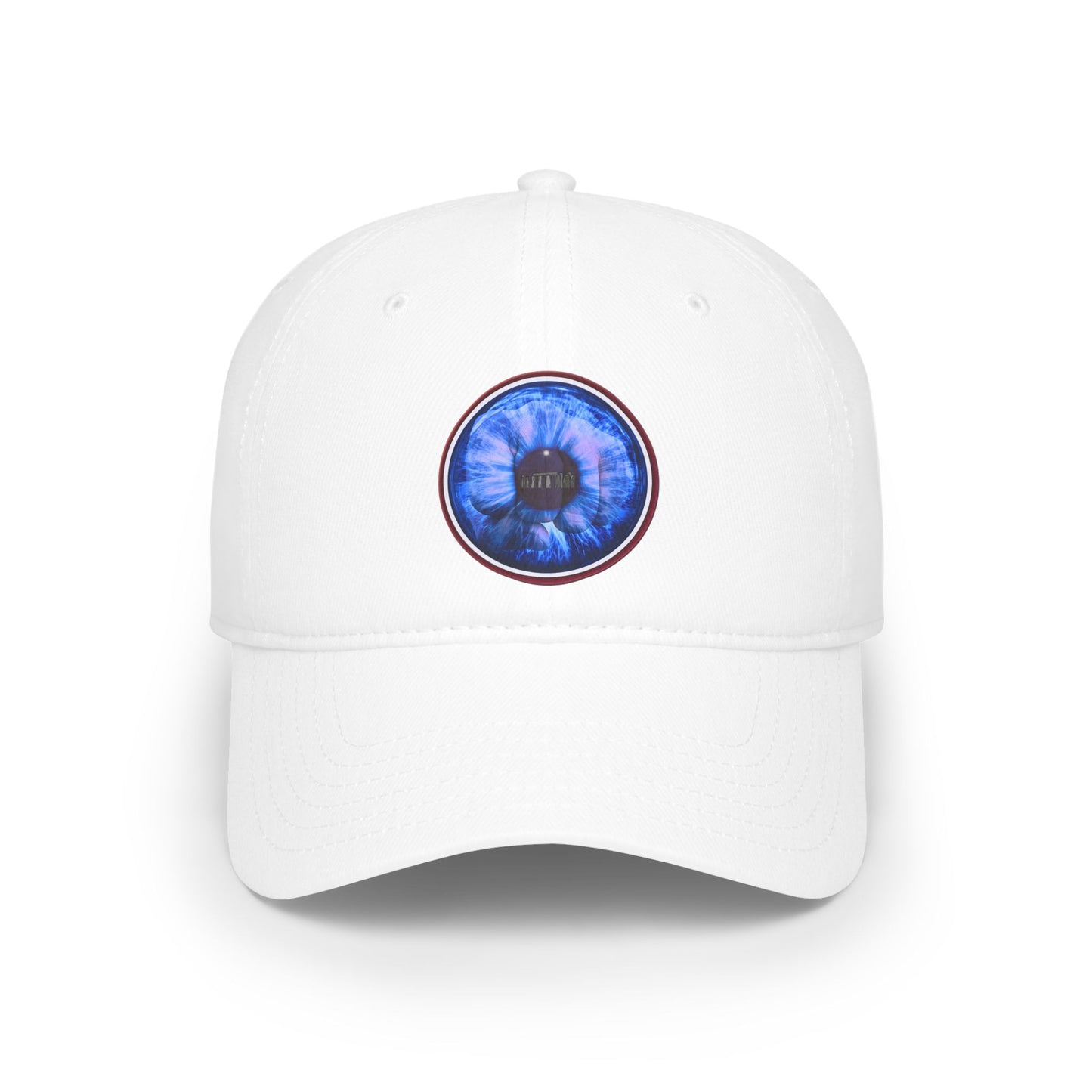 Lumpy Donut Baseball Cap - "Wilson's Eye Sore Donut Cap" - variant 3 - blue idonut w/