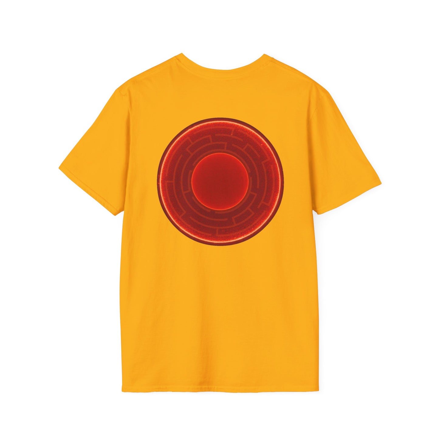 Classic Donut Tee - Unisex Soft-Style - "The Amazing Donut" - series 1.0 - variant 1 - red donut