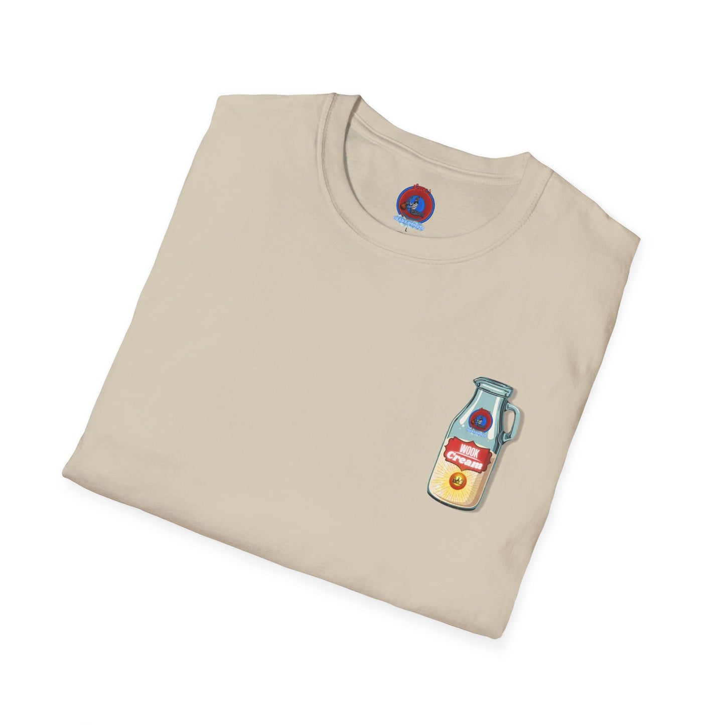 Classic Donut Tee - Unisex Soft-Style - "Wooked Cream - YEMSG Donut " - bottle - variant 8