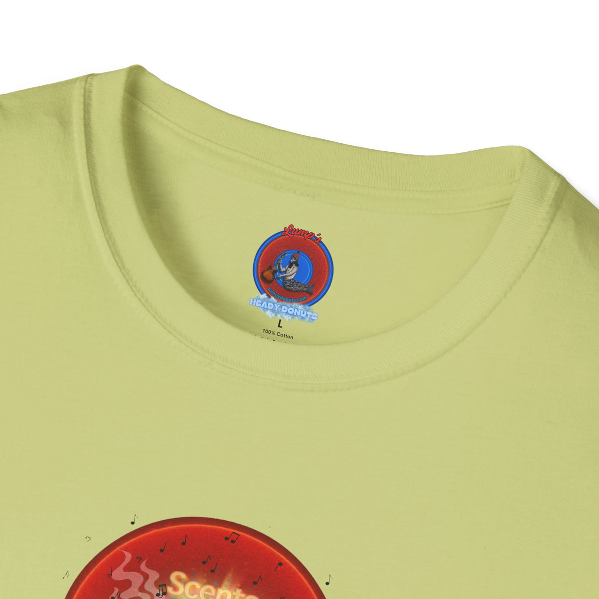Classic Donut Tee - Unisex Soft-Style - "The Sweet Smell of Donuts" - series 1.0  - red donut