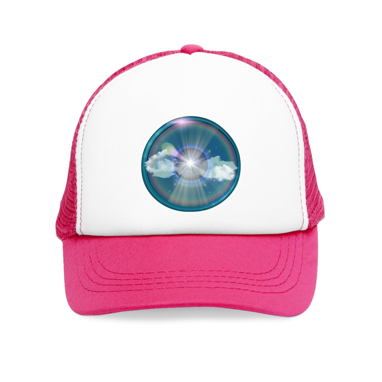 *Lumpy Trucker Hat - "The Divided Donut." - variant 1 - [*100% of profit to The Divided Sky Foundation - for this print]