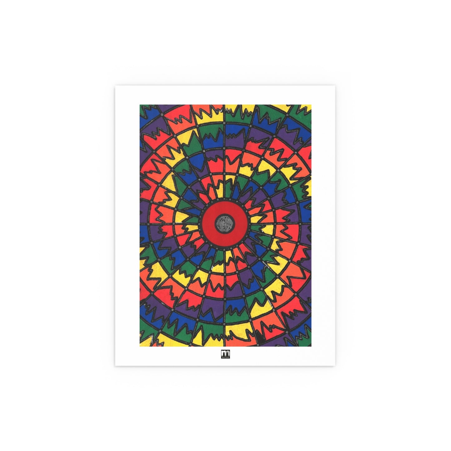 Matters Artwork - "Donut Frequency" Poster Nut Print - 11" x 14"