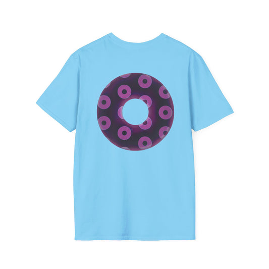 Plain Donuts/Unisex Soft-Style - "Plain Blimpy Paradoxical Donuts" - light purple/red violet donuts