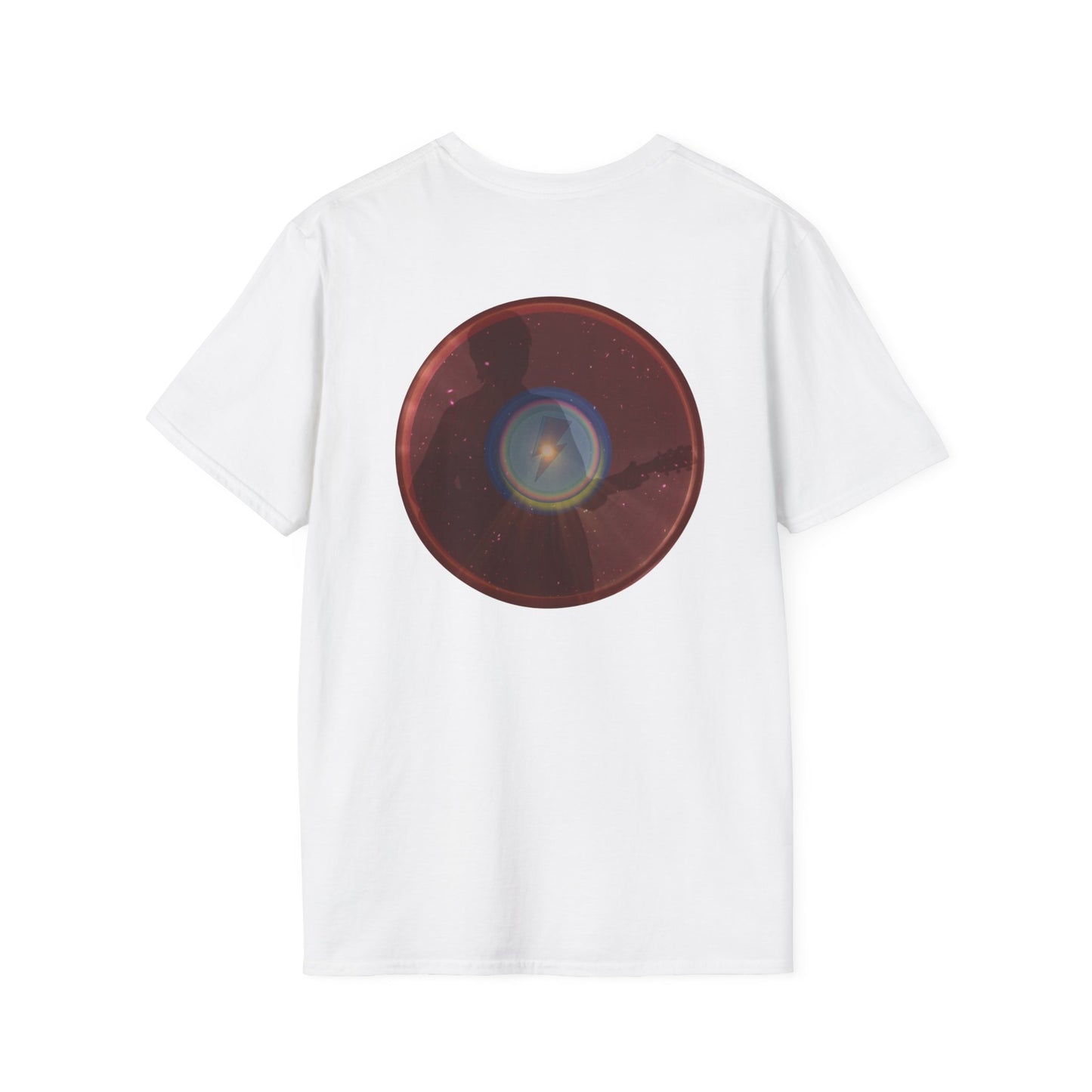 Classic Donut Tee - Unisex Soft-Style - "The Unofficial Bowie, MD Donut" - series 1.0 - crimson donut