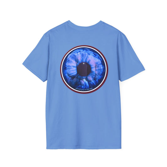 Classic Donut Tee - Unisex Soft-Style - "Wilson's Eyesore Donut Tee" - blue idonut - variant 2