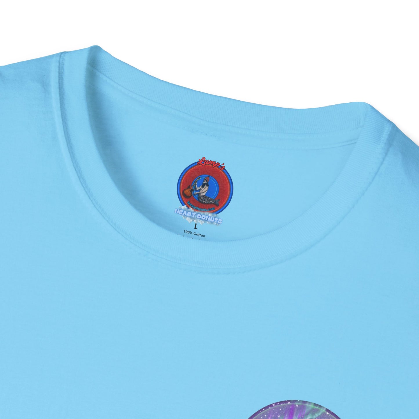 Classic Donut Tee - Unisex Soft-Style - "Welcome, this is your Donut" - series 1.0  - purple donut