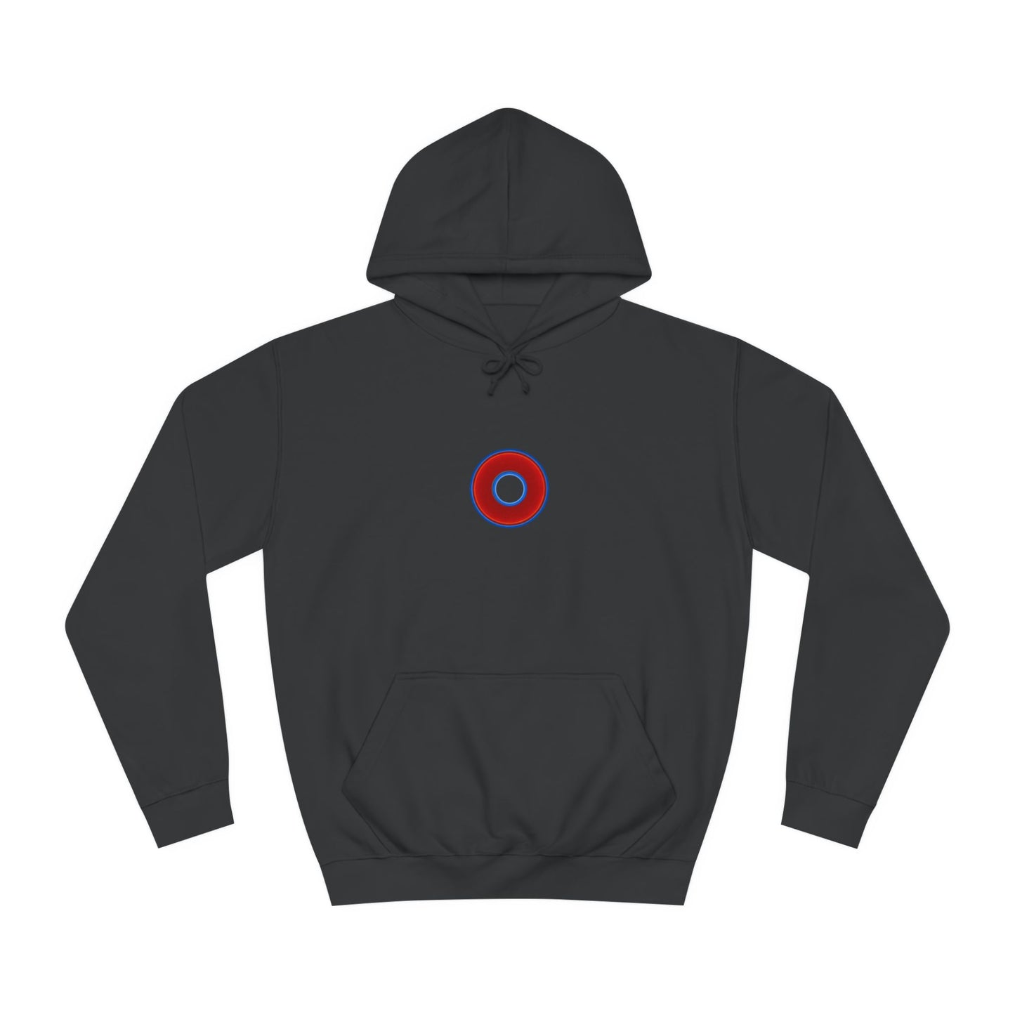 Harriette's Hoodie - with Lumpy Donuts - Official Lumpy Logo - Variant #2 - Red Donuts