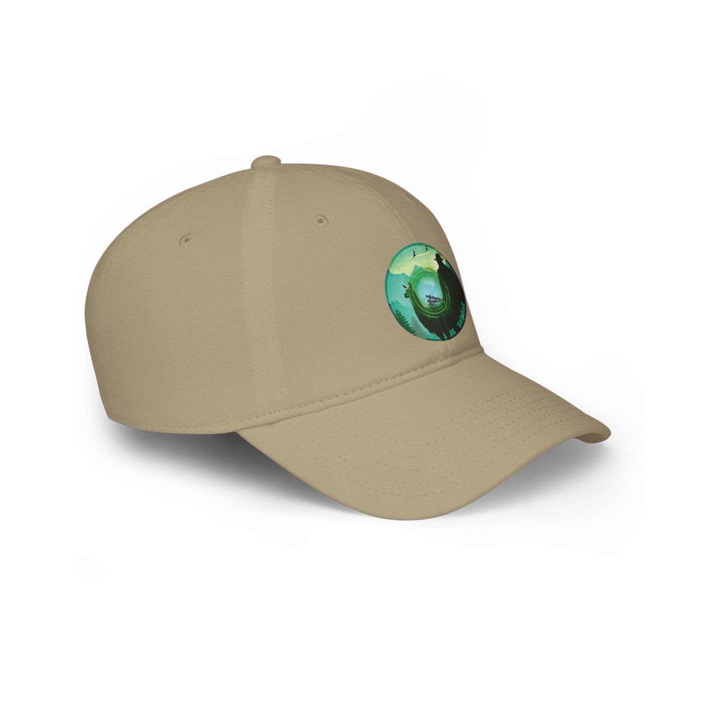 Lumpy Donut Baseball Cap - "The Taboo(t) Donut Cap" - green pic donut w/