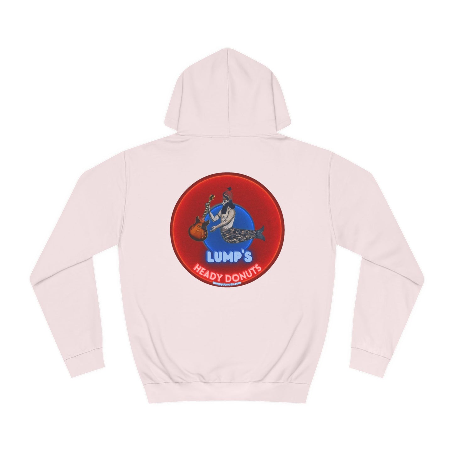 Harriette's Hoodie - with Lumpy Donuts - Official Lumpy Logo - Variant #2 - Red Donuts