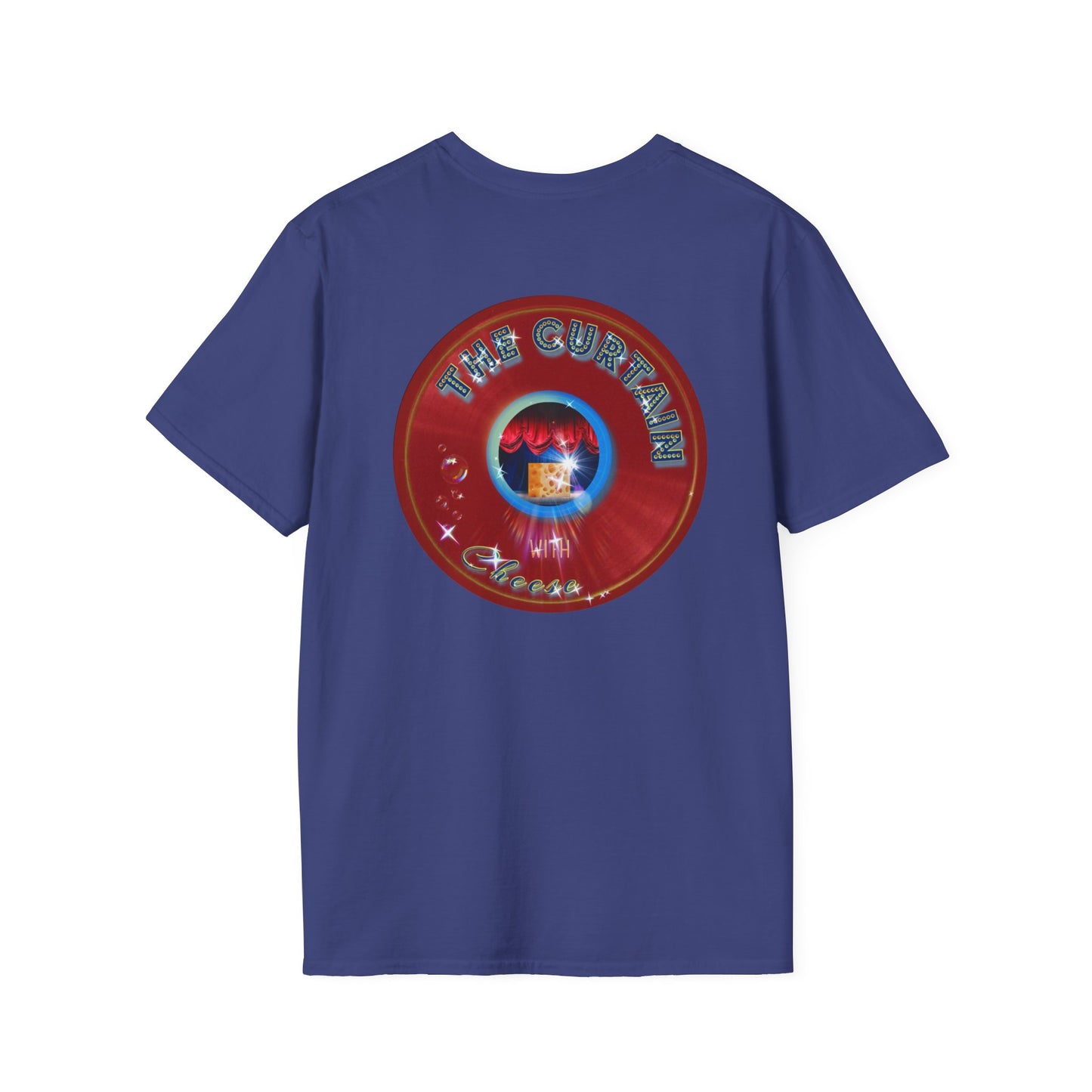 Classic Donut Tee - Unisex Soft-Style - "The Donut With" - series 1.0  - variant 2 - red donut