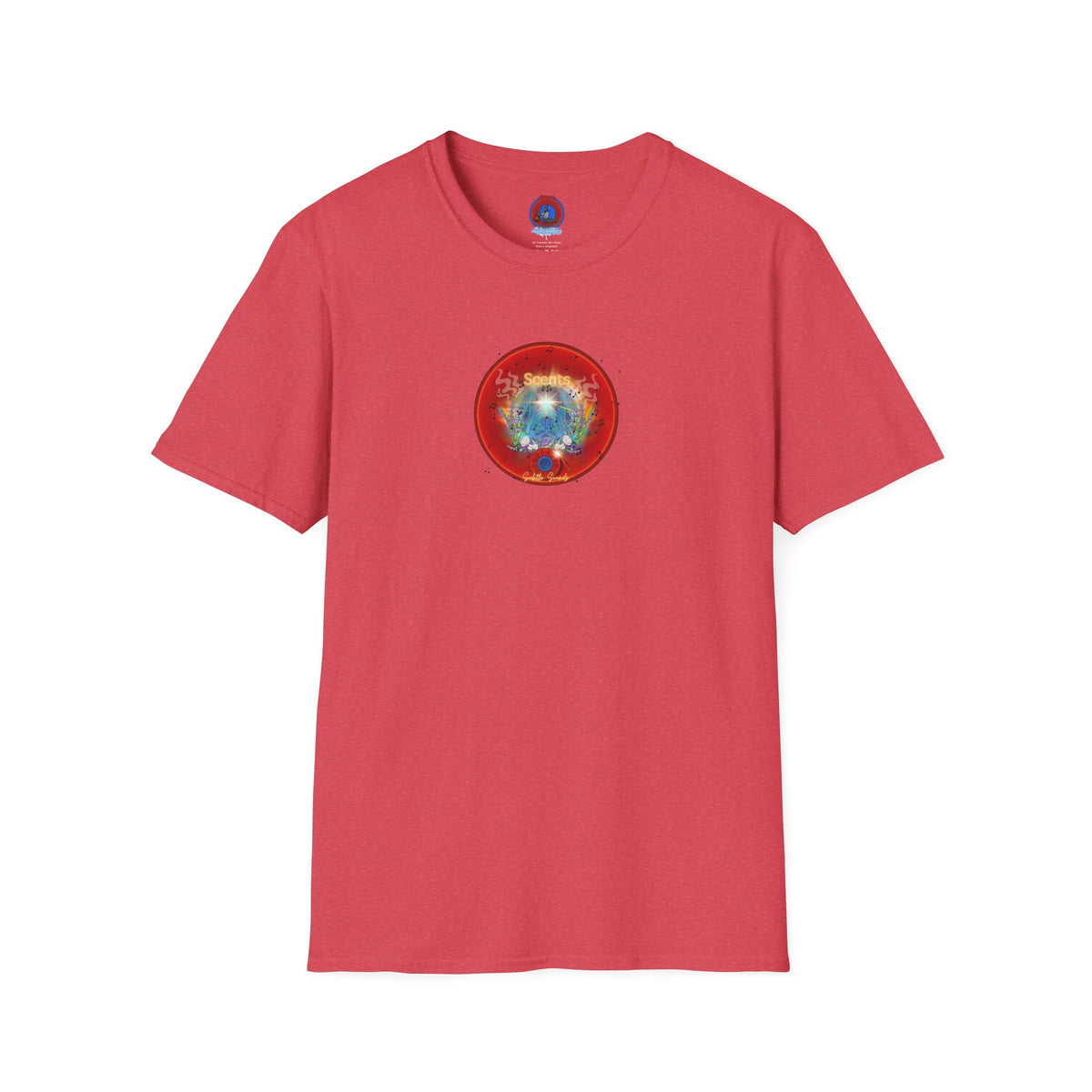 Classic Donut Tee - Unisex Soft-Style - "The Sweet Smell of Donuts" - series 1.0  - red donut