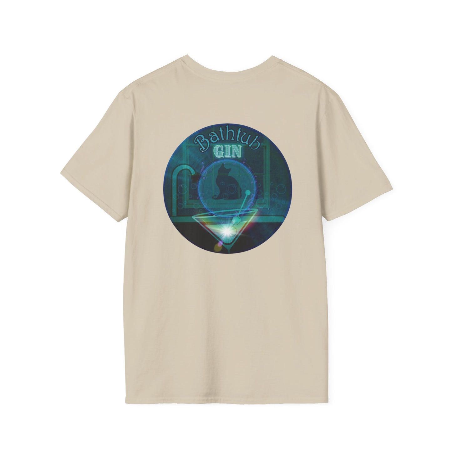 Classic Donut Tee - Unisex Soft-Style - "Wendy's Preferred Donut" - series 1.0  - black/green/blue donut