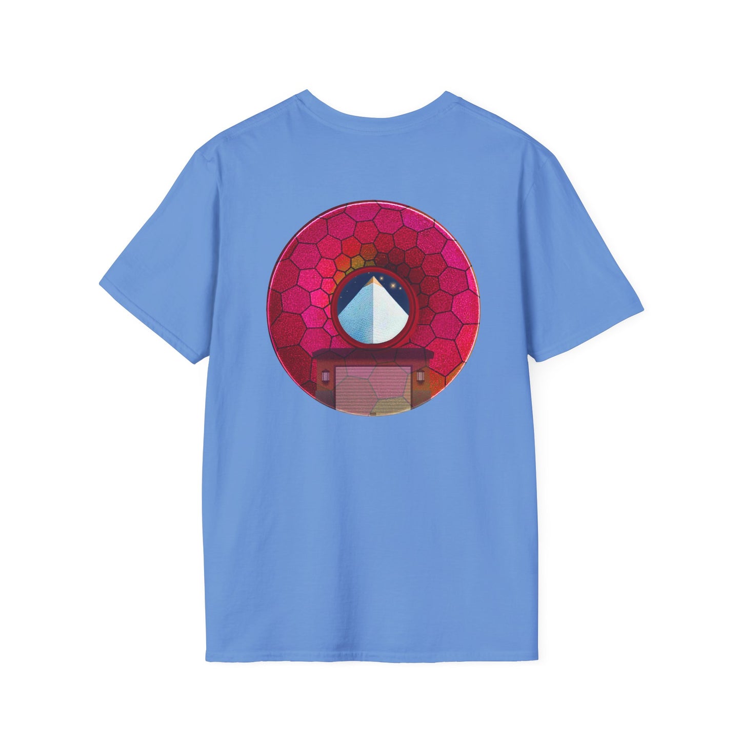 Classic Donut Tee - Unisex Soft-Style - "Limestone Donuts so Large" - variant 6 - green hexadonut