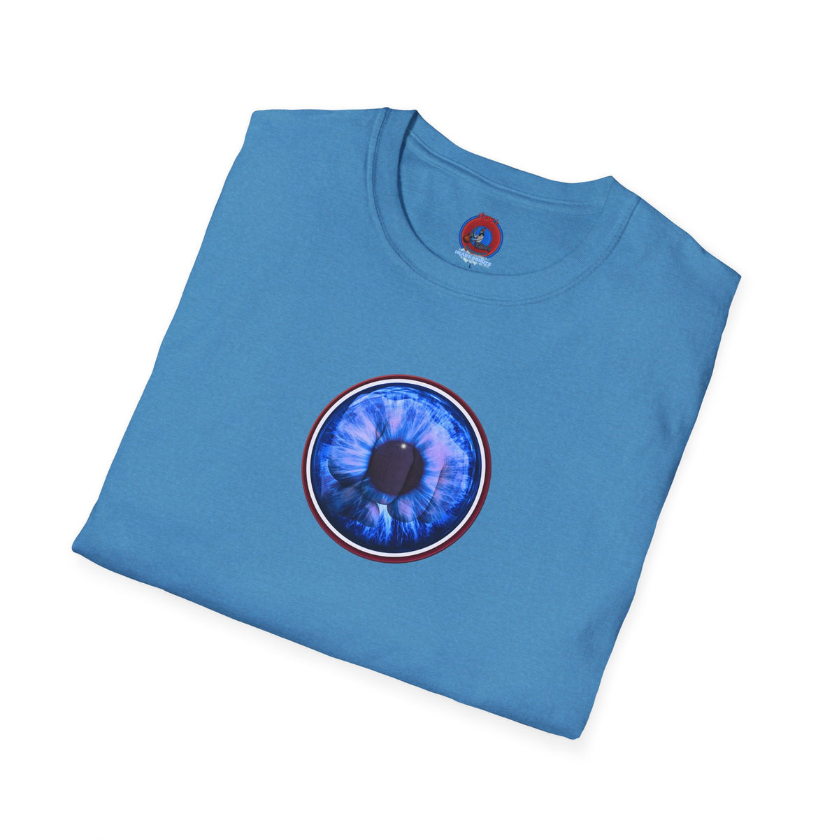Classic Donut Tee - Unisex Soft-Style - "Wilson's Eyesore Donut Tee" - blue idonut - variant 1