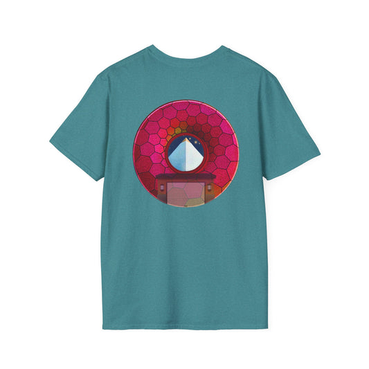 Classic Donut Tee - Unisex Soft-Style - "Limestone Donuts so Large" - variant 6 - green hexadonut