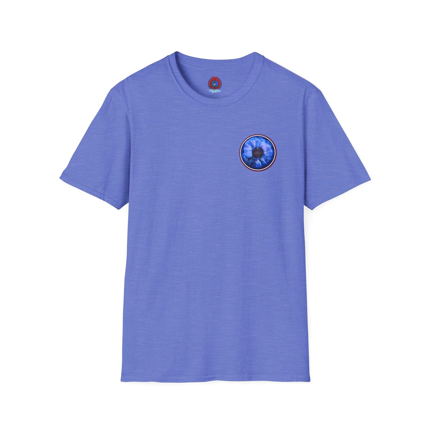 Classic Donut Tee - Unisex Soft-Style - "Wilson's Eyesore Donut Tee" - blue idonut - variant 3