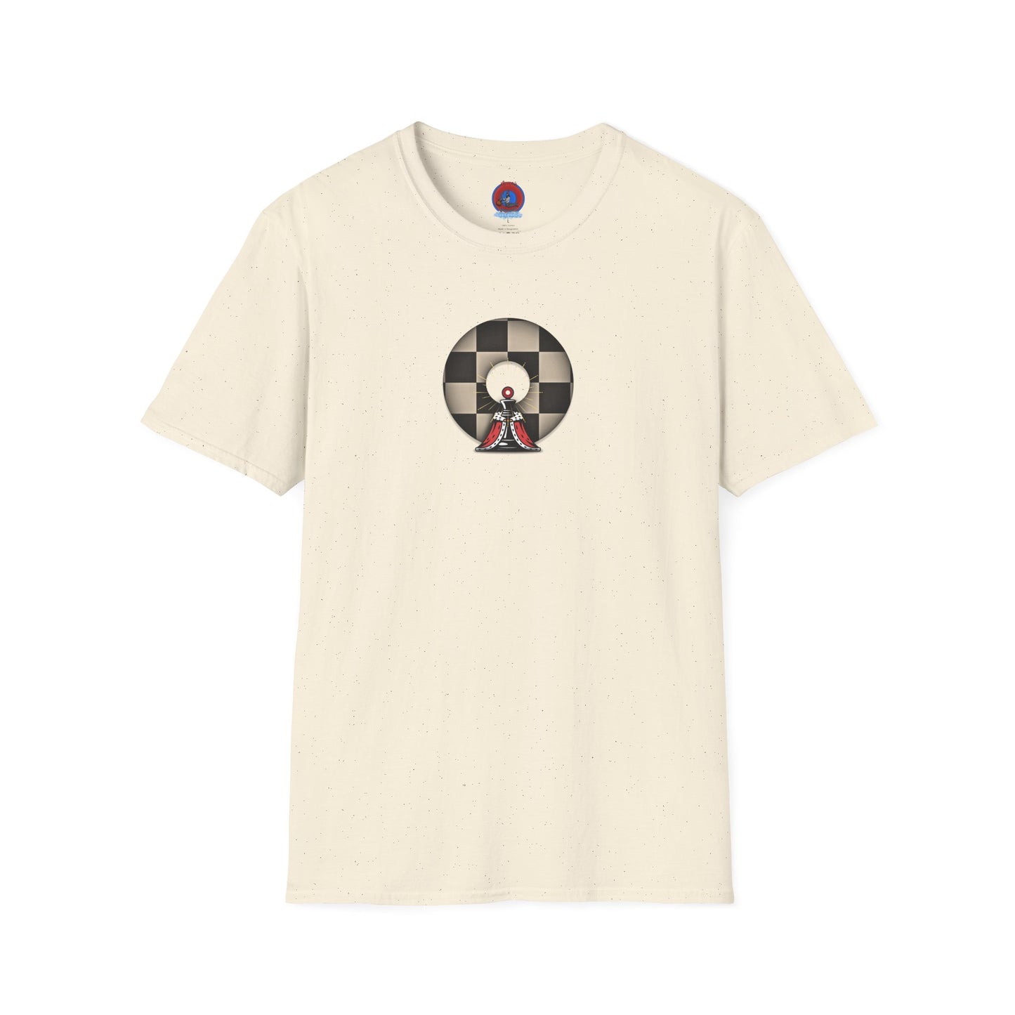 Classic Donut Tee - Unisex Soft-Style - "Bobby Phisher King's Donut no. 95" - chess donut