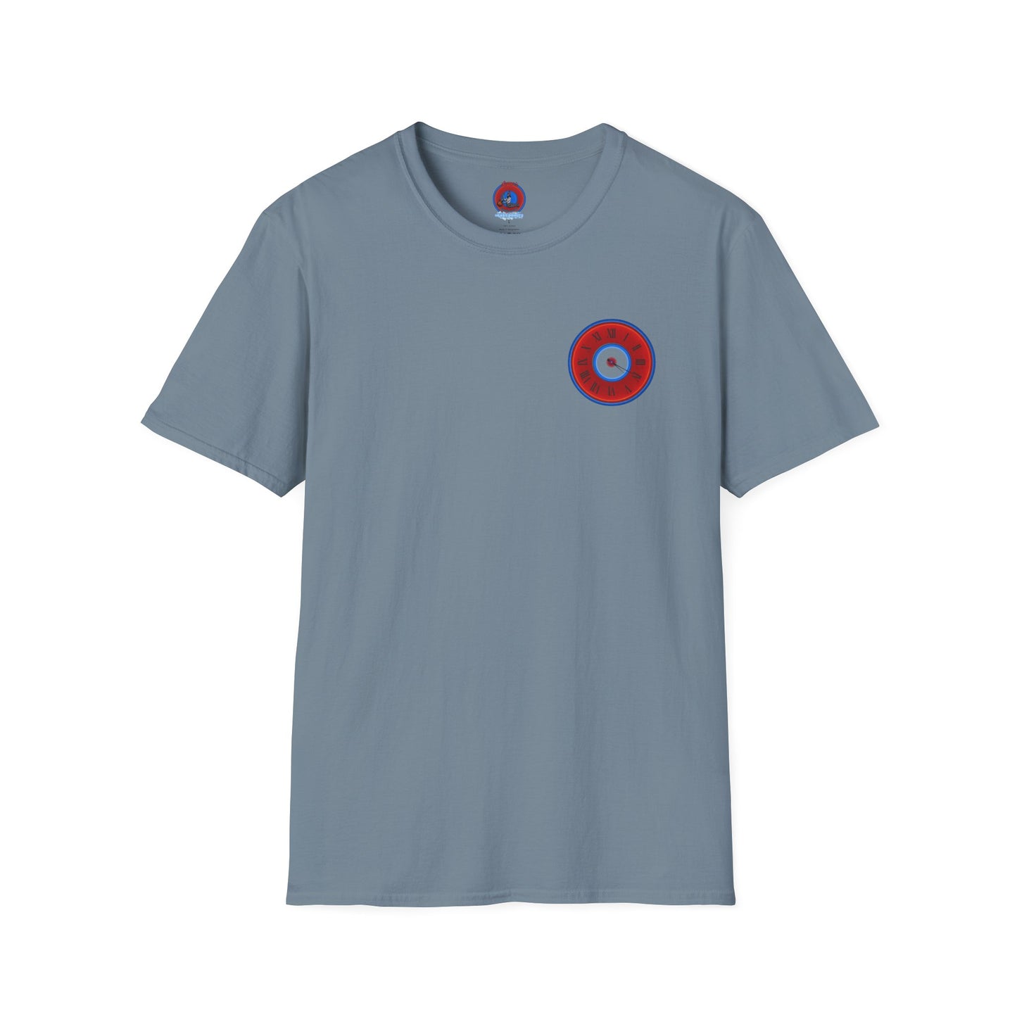 Classic Donut Tee - Unisex Soft-Style - "What time is it? Liquid time." - series 1.0 - red donut