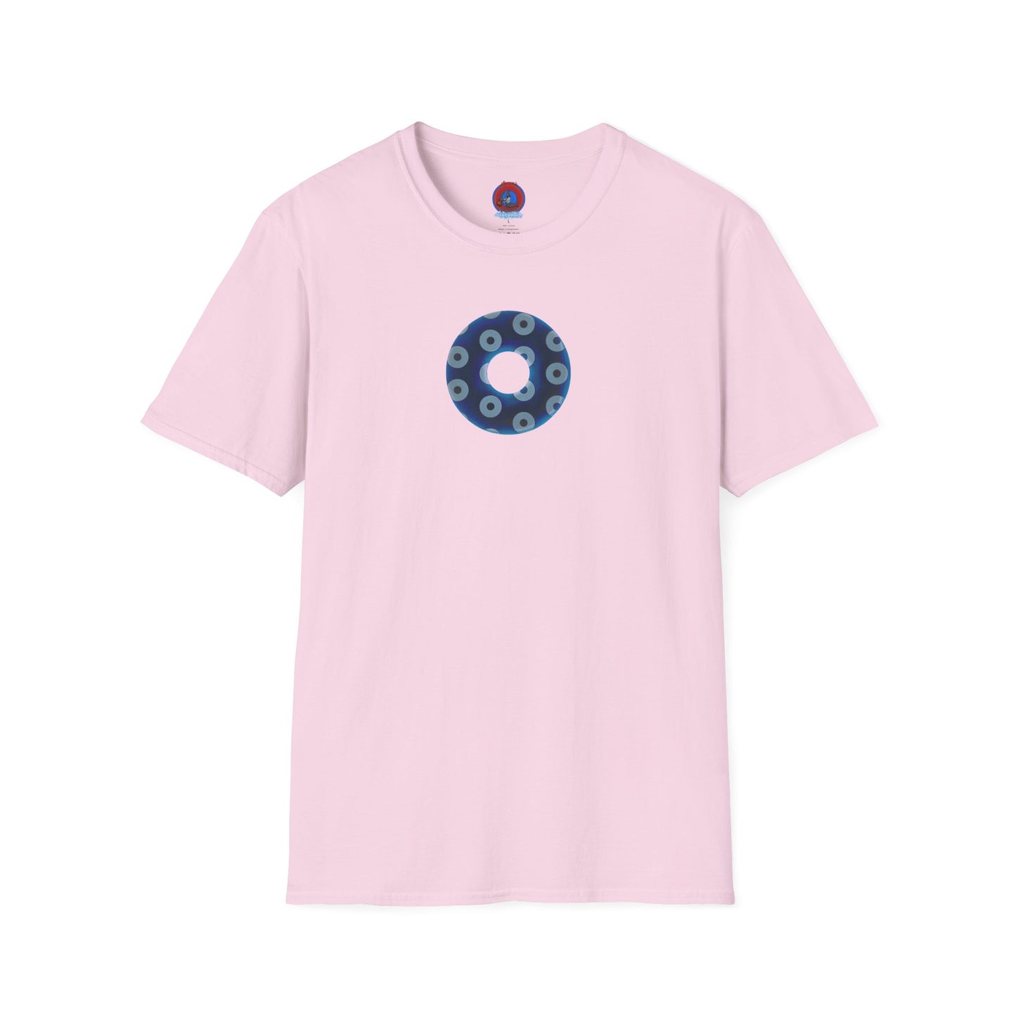 Plain Donuts/Unisex Soft-Style - "Plain Blimpy Paradoxical Donuts" - dark blue/gray donuts