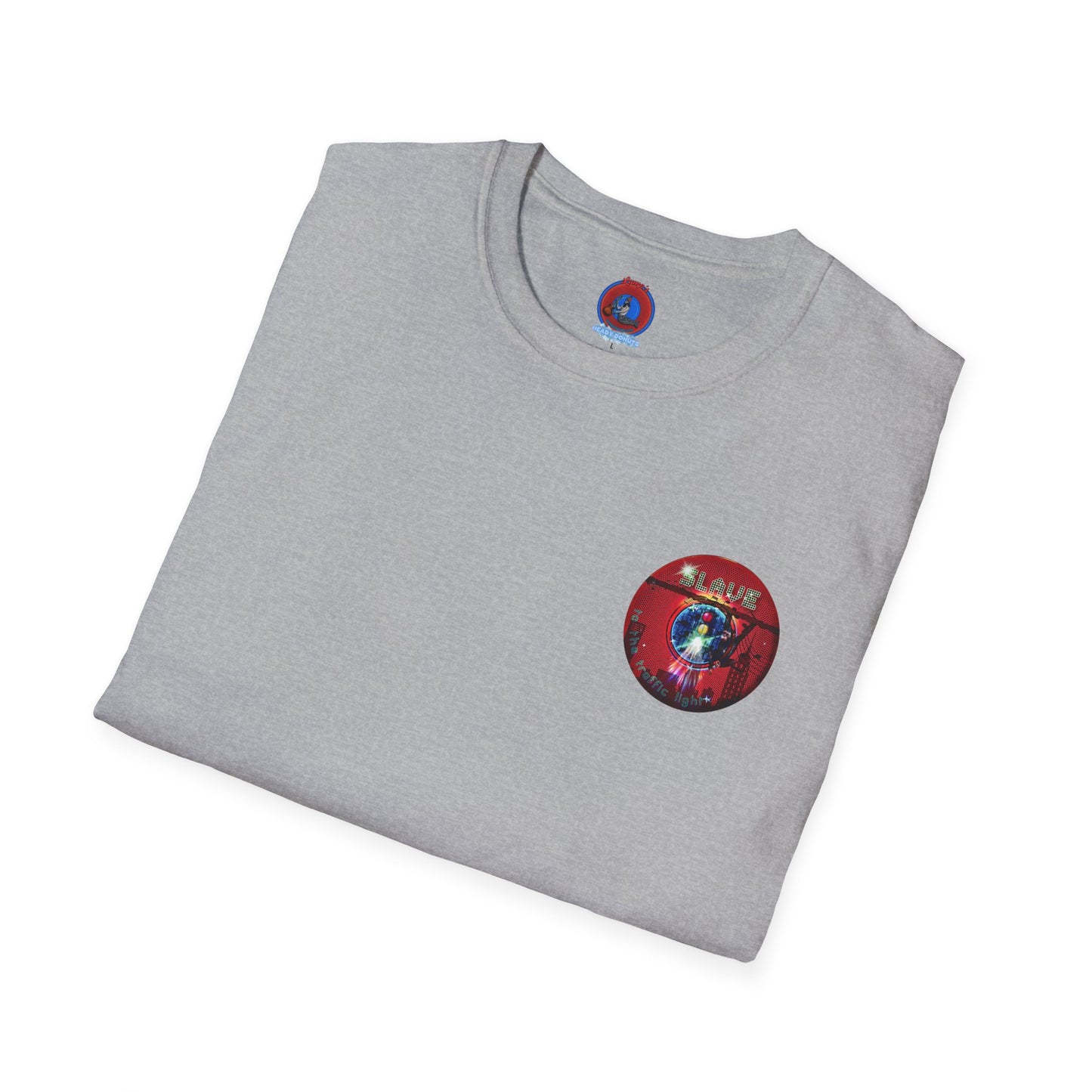 Classic Donut Tee - Unisex Soft-Style - "Slave to this Tee" - series 1.0  - red donut