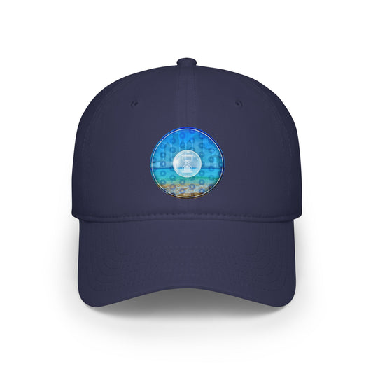 Lumpy Donut Baseball Cap - "Philly Special - Still Loading Sand" - paradoxical blue/teal pic donut w/ - variant 2