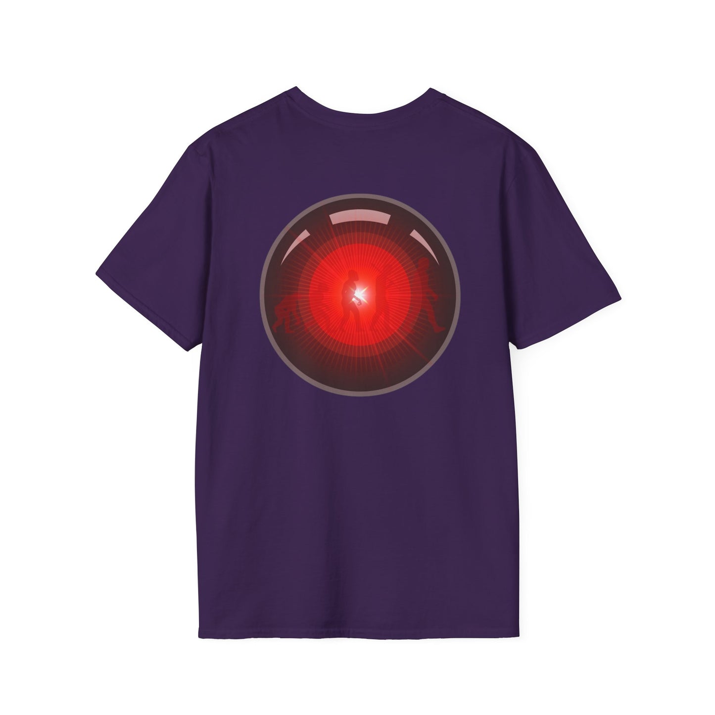 Classic Donut Tee - Unisex Soft-Style - "2025: a Donut Odyssey" - series 1.0 - variant 2 - black/red donut