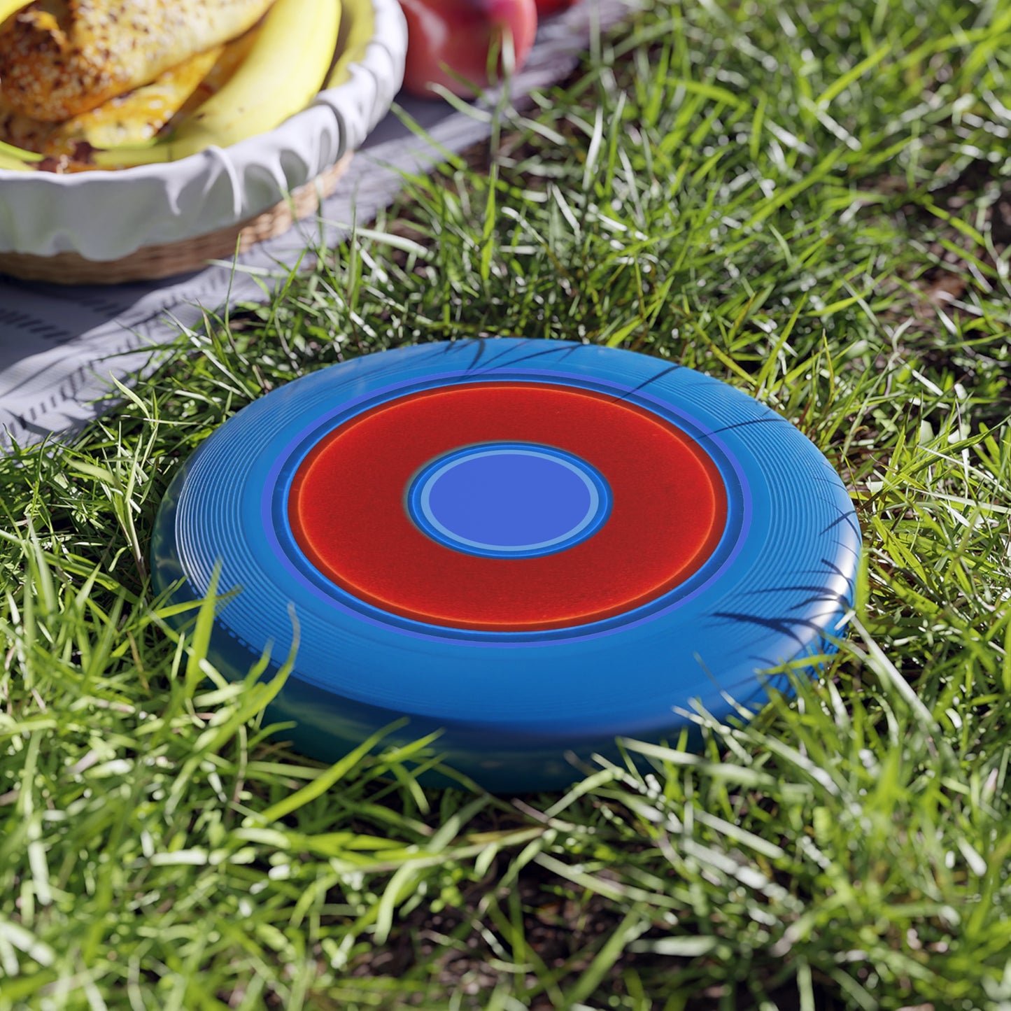 Outdoor Flying Disc - Wham-O Frisbee with Vibrant Design for Fun Playdays