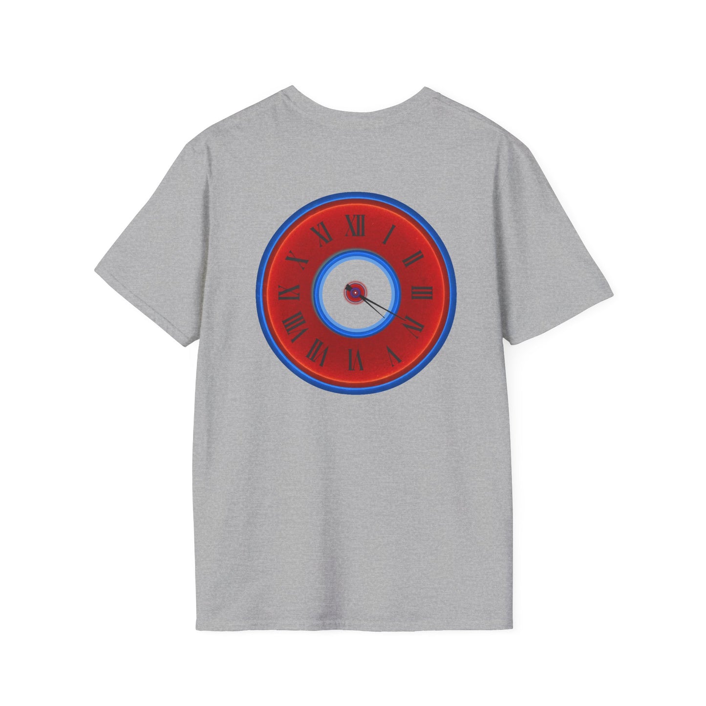 Classic Donut Tee - Unisex Soft-Style - "What time is it? Liquid time." - series 1.0 - red donut