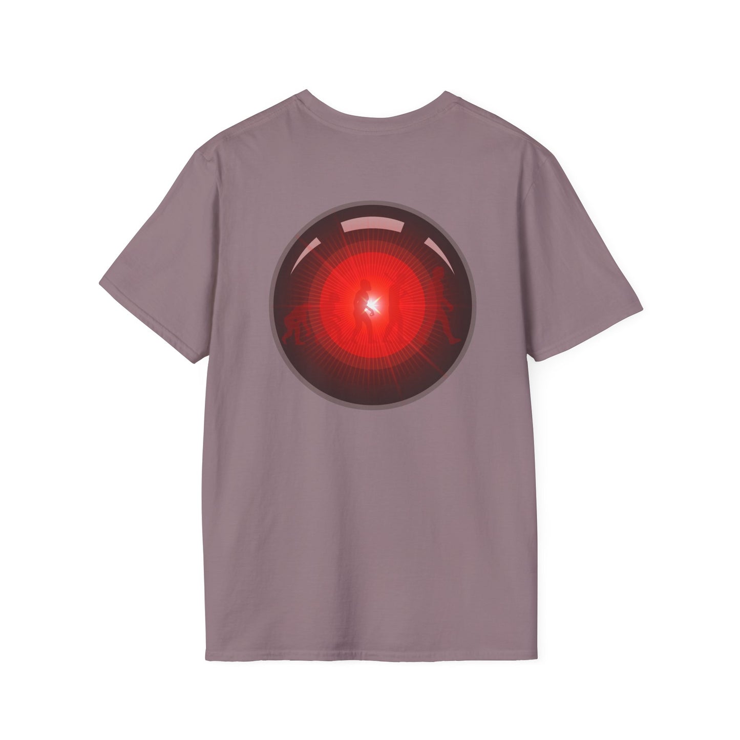 Classic Donut Tee - Unisex Soft-Style - "2025: a Donut Odyssey" - series 1.0 - variant 2 - black/red donut