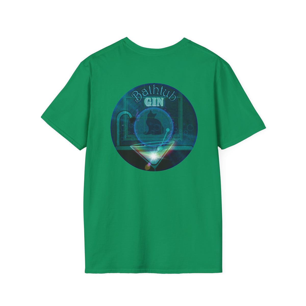 Classic Donut Tee - Unisex Soft-Style - "Wendy's Preferred Donut" - series 1.0  - black/green/blue donut