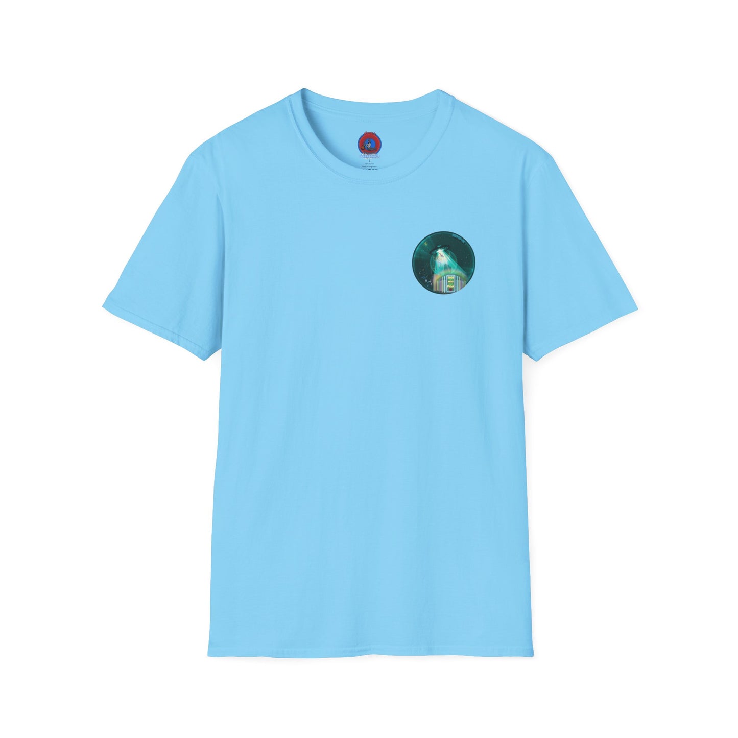 Classic Donut Tee - Unisex Soft-Style - "Secret Ingredient? MSG Of Course" - NYE Dec '24 - green donut
