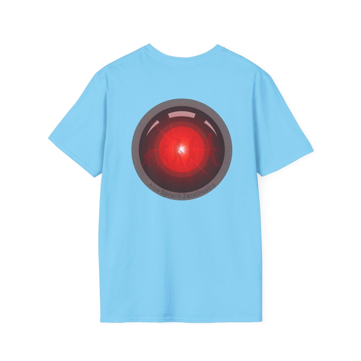 Classic Donut Tee - Unisex Soft-Style - "2025: a Donut Odyssey" - series 1.0 - variant 1 - black/red donut