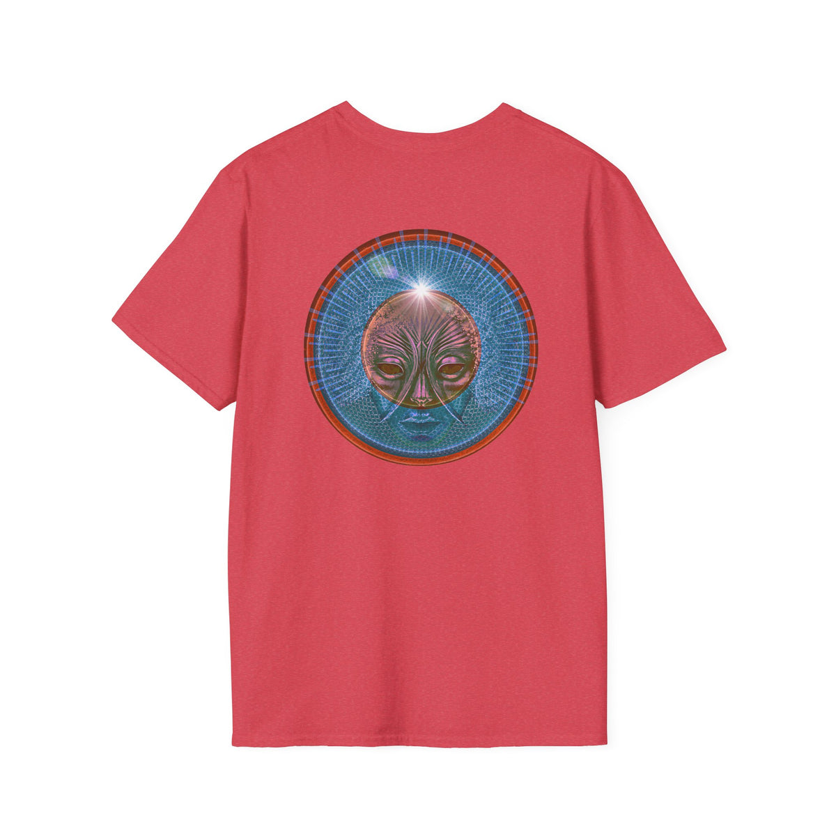 Classic Donut Tee - Unisex Soft-Style - "Donuts: Conjurers of Awesome" - series 1.0  - variant 1 - blue donut