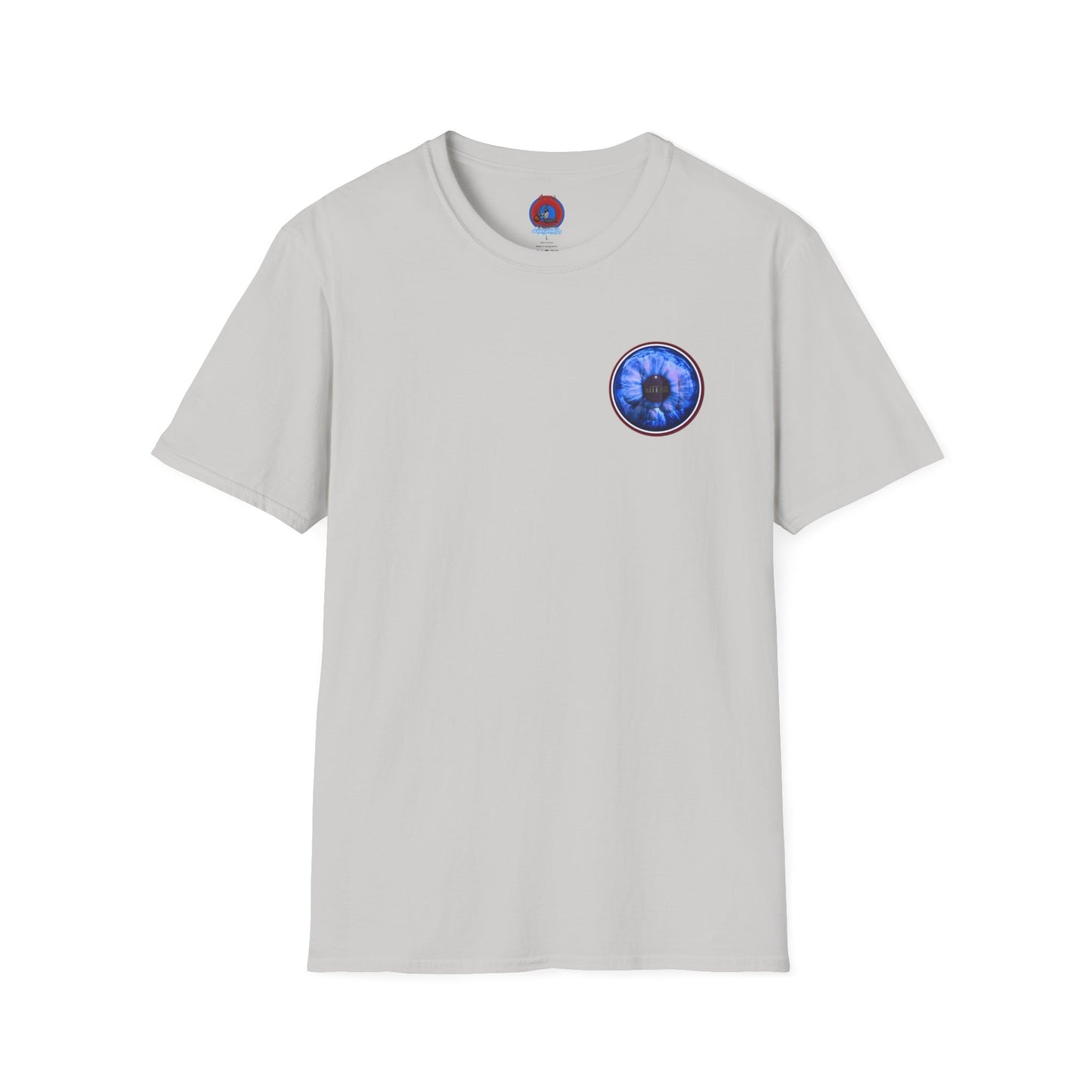 Classic Donut Tee - Unisex Soft-Style - "Wilson's Eyesore Donut Tee" - blue idonut - variant 3