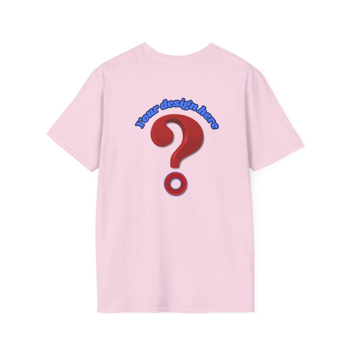EXAMPLE PRODUCT: - "Example Only: Do Not Order - Create Your Own Donut" - vivid red question mark donut