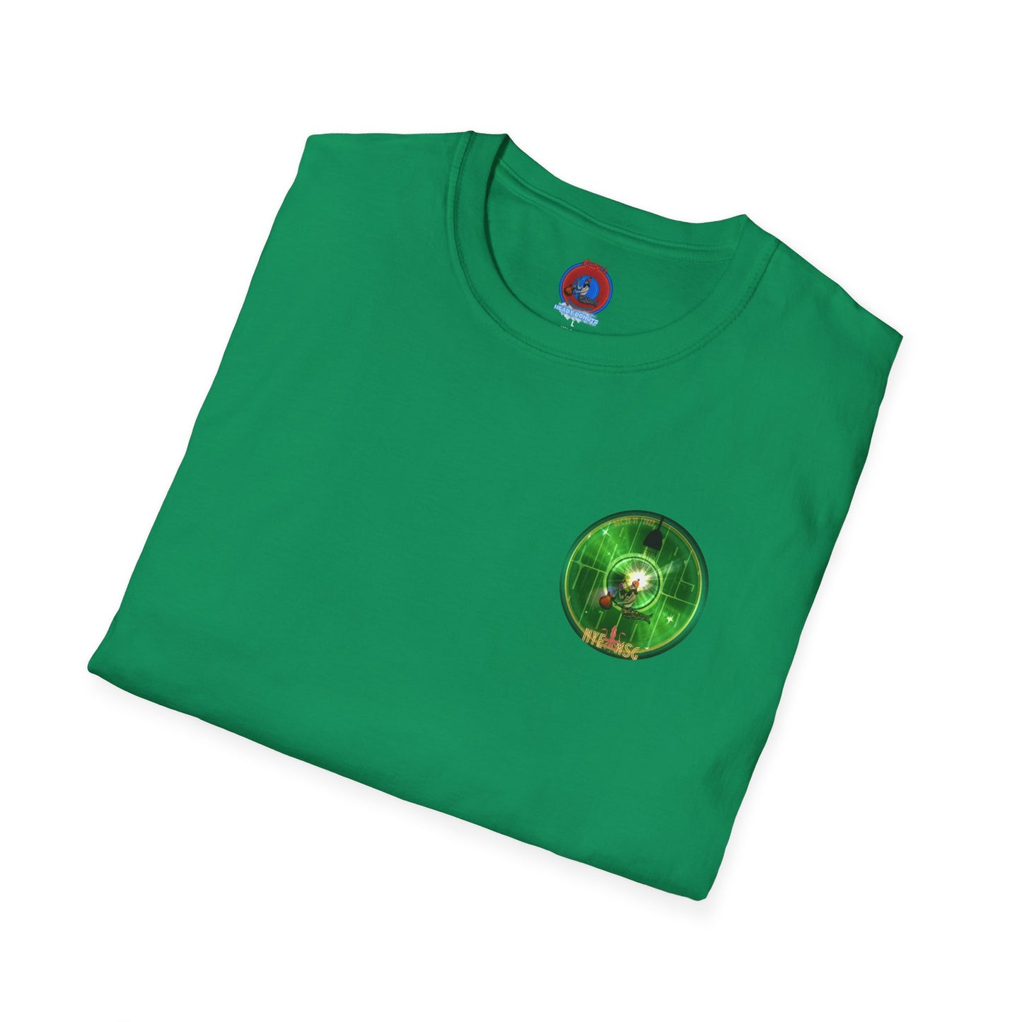 Classic Donut Tee - Unisex Soft-Style - "There was a party Dec 28-31 2022 in NYC, now tell me where were you" - series 1.0  - *green [commemorative donut]