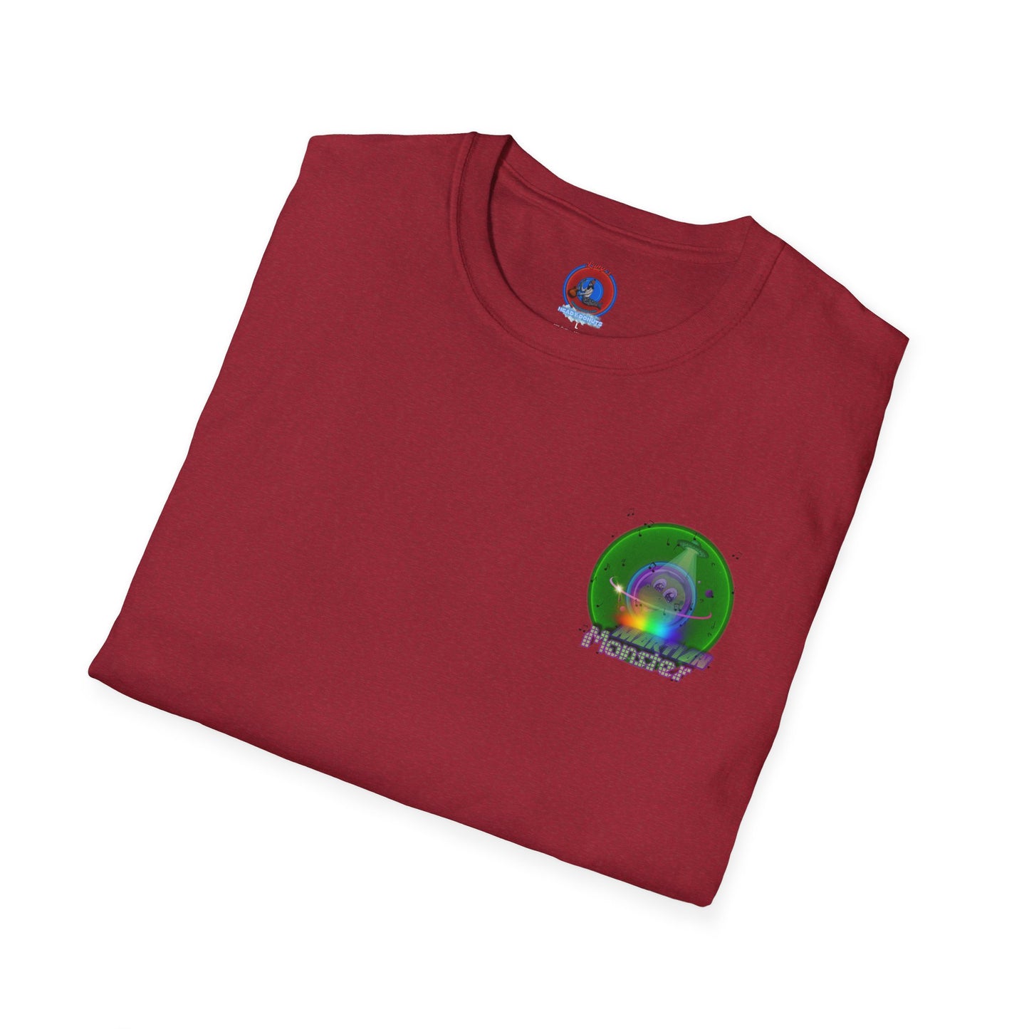 Classic Donut Tee - Unisex Soft-Style - "My Phavorite Martian" - green donut - series 1.0