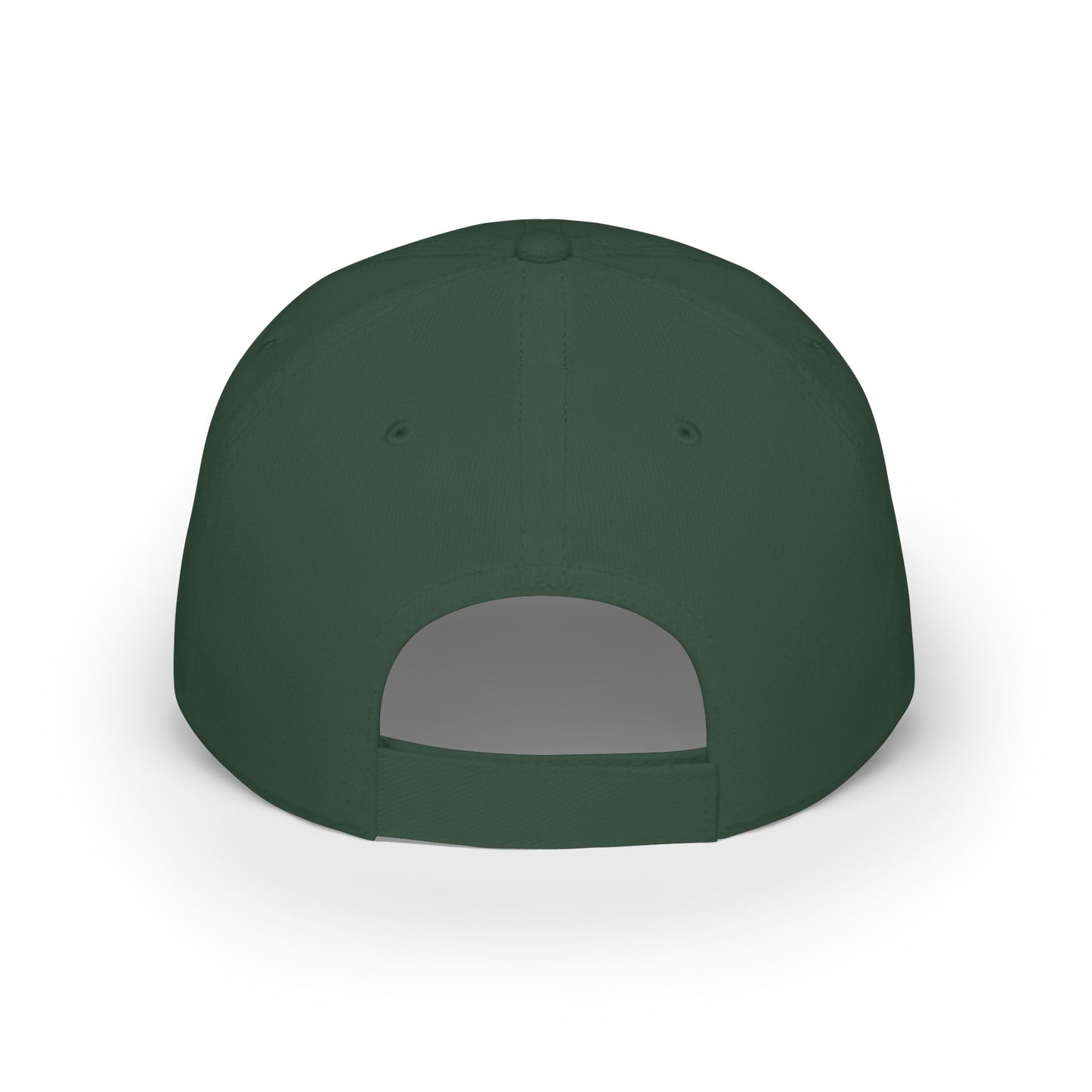 Lumpy Donut Baseball Cap - "Read the F'ing Donut Cap" - paradoxical red/blue wide mouth donut w/