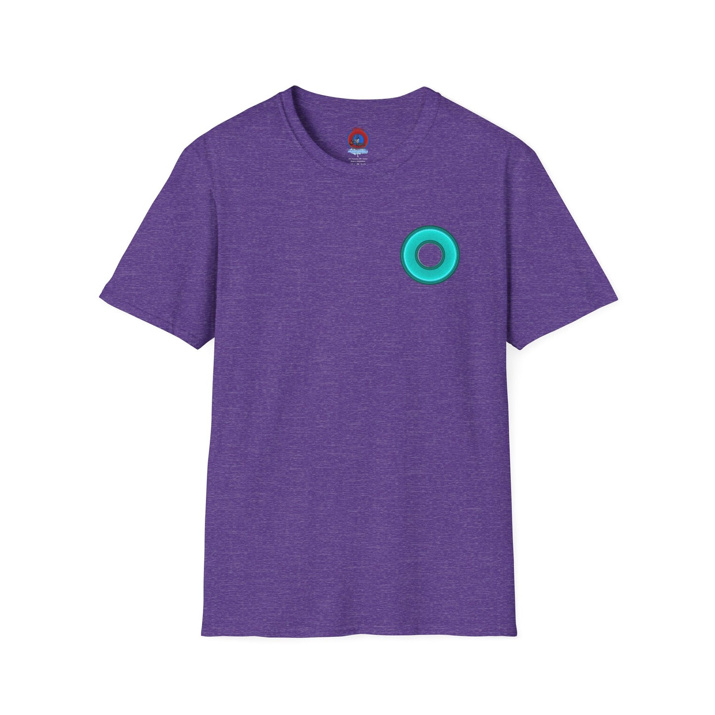 Classic Donut Tee - Unisex Soft-Style - "Momma just got out of Sing Sing" - dark teal donut