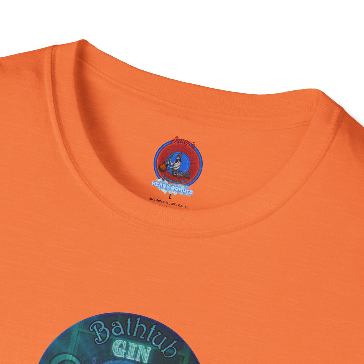 Classic Donut Tee - Unisex Soft-Style - "Wendy's Preferred Donut" - series 1.0  - black/green/blue donut