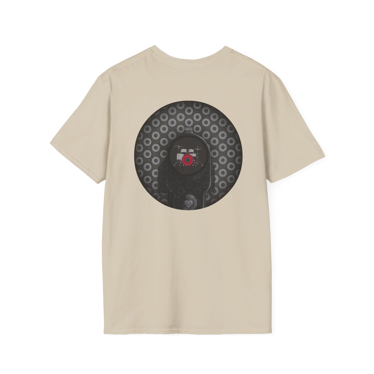 Classic Donut Tee - Unisex Soft-Style - "Lifesaving Donut Tee" - paradoxical gray/black donut