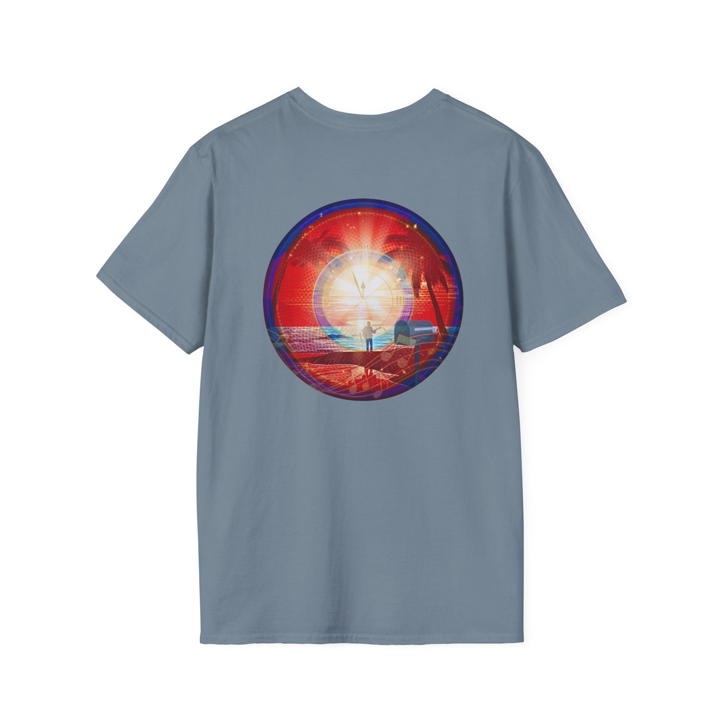 Classic Donut Tee - Unisex Soft-Style - "The Velvet Cake Donut - Sprinkled in Things You'd Say " - series 1.0  - red donut