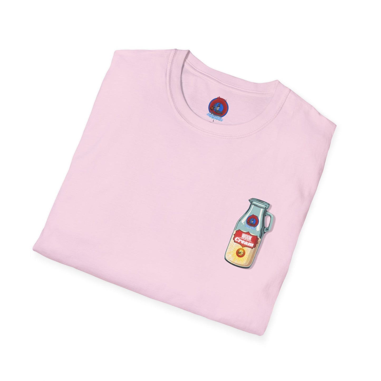 Classic Donut Tee - Unisex Soft-Style - "Wooked Cream - YEMSG Donut " - bottle - variant 8